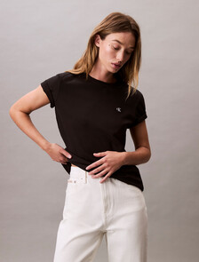 Archive Jersey Crewneck Tee, Black, hi-res