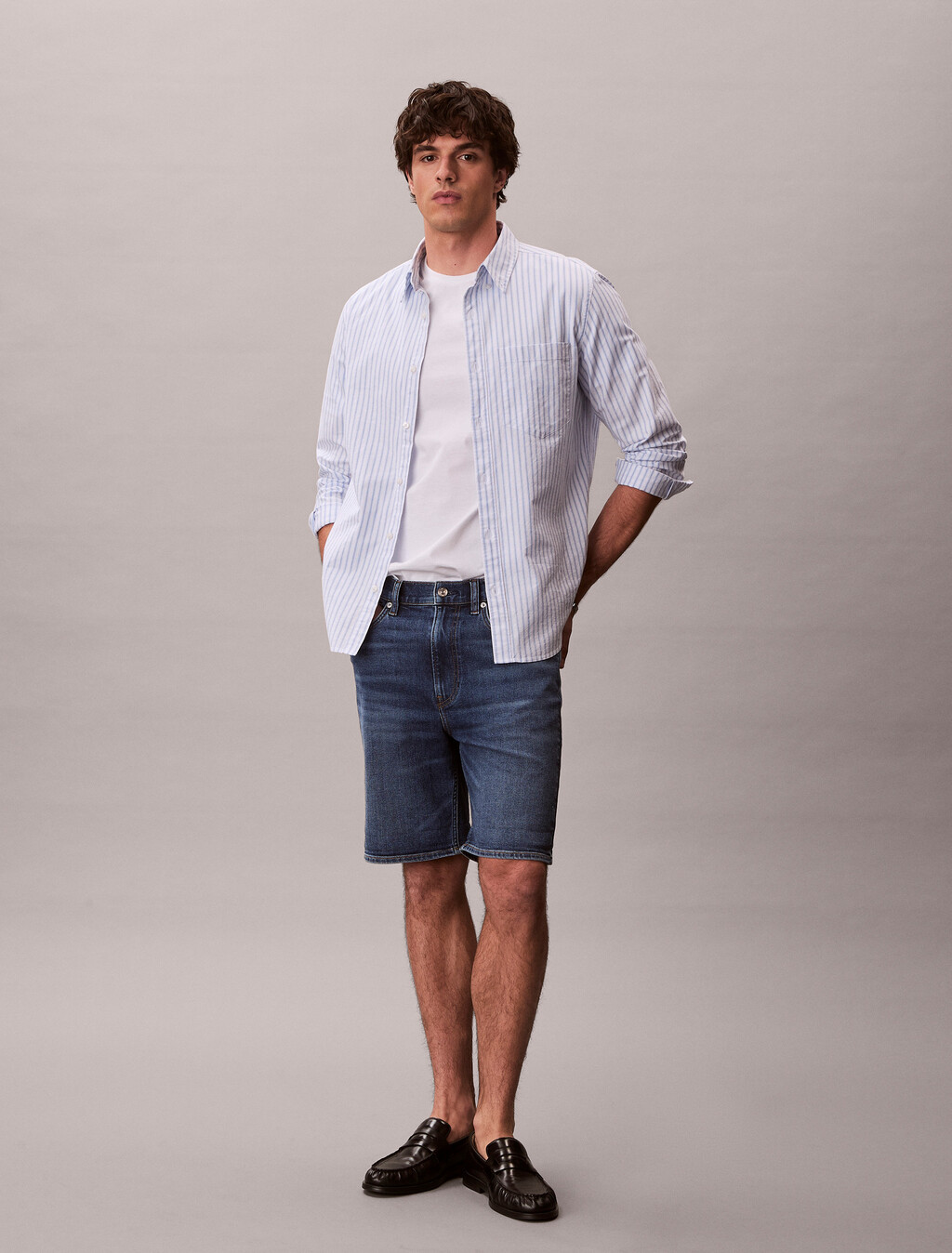 Slim Denim Short, HAMPTON, hi-res
