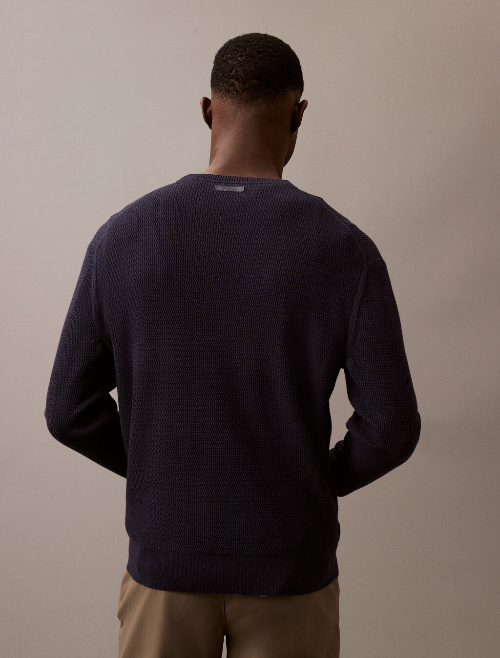 Textured Jumper, Baritone Blue, hi-res