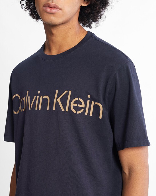 Faded Logo Crewneck Tee