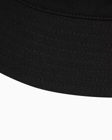 Organic Cotton Bucket Hat, BLACK, hi-res