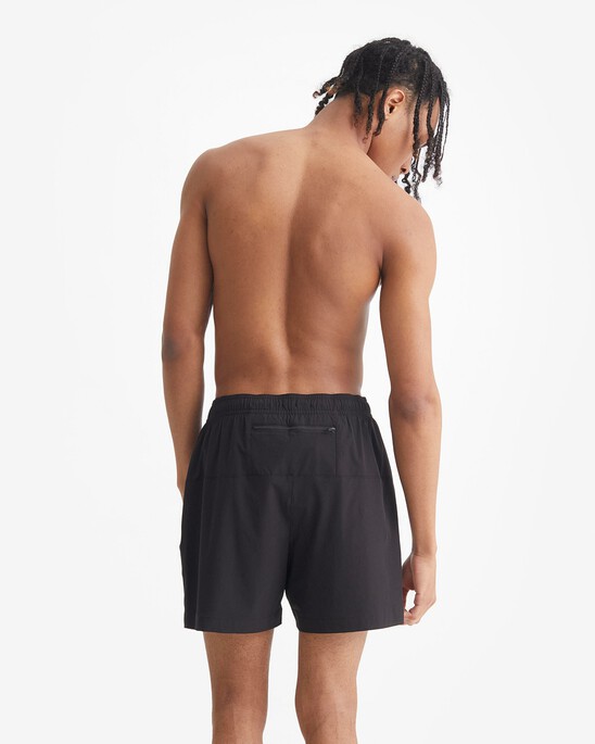 Dark Atoll Medium Drawstring Swim Shorts