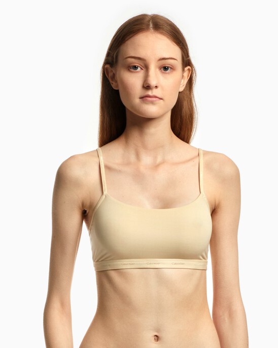FORM TO BODY NATURAL UNLINED BRALETTE