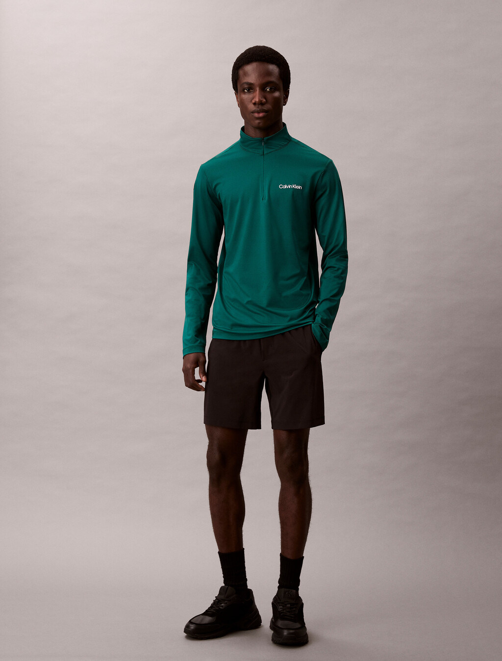 Intense Power Sport Woven Short, Black, hi-res