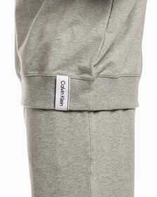 MODERN COTTON LOUNGE SWEATSHIRT, Grey Heather, hi-res