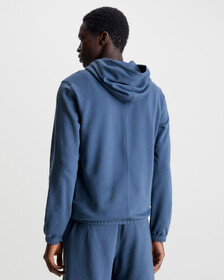 COTTON TERRY HOODIE, CRAYON BLUE, hi-res
