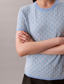 Knit Cap Sleeve Baby Tee, Frozen Fjord, hi-res