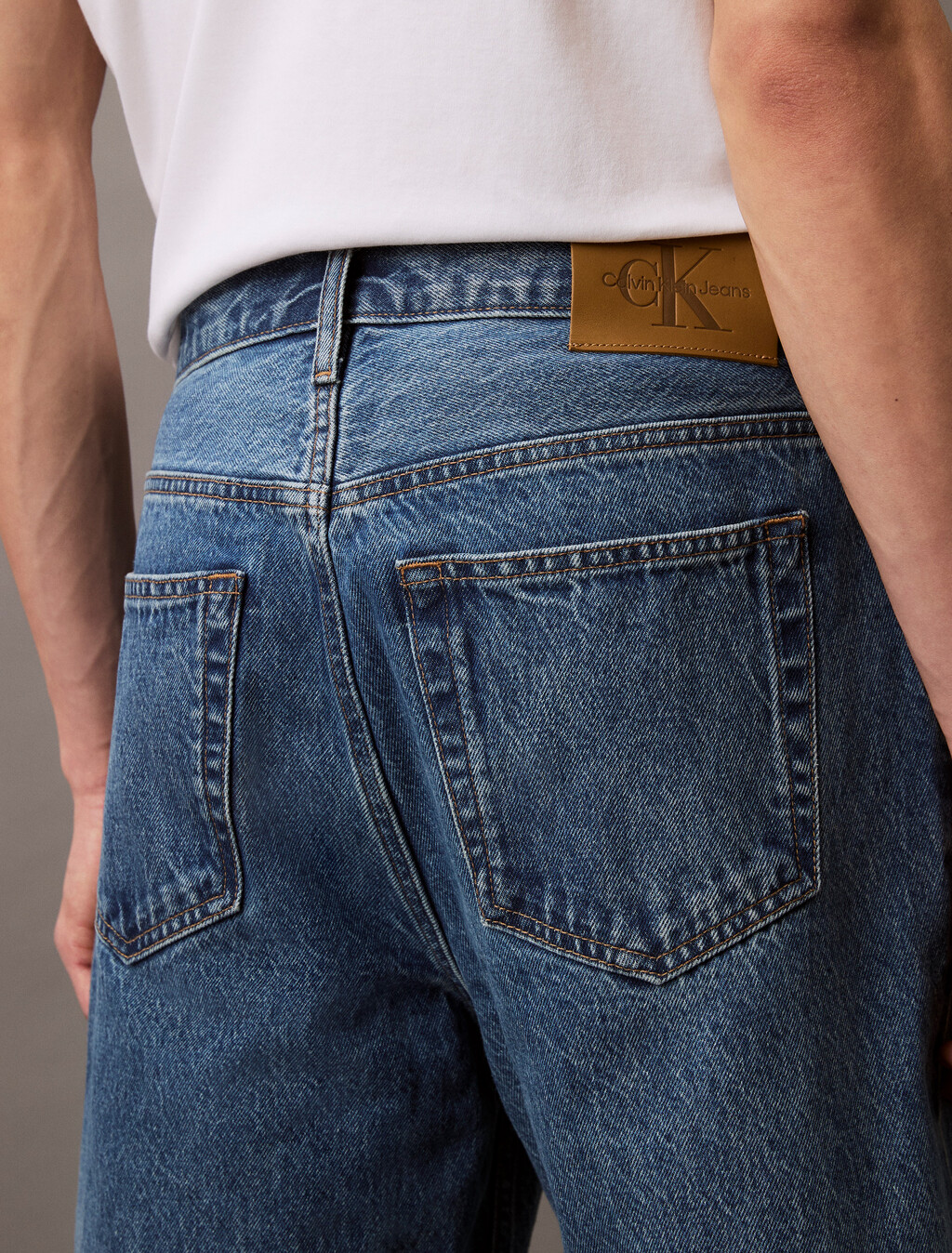 90's Regular Denim Shorts, MID BLUE STONE, hi-res