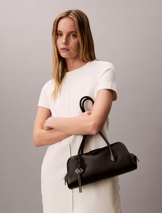 Trio Compartment Shoulder Bag