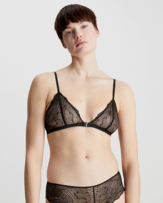 LACE LIGHTLY LINED TRIANGLE BRA
