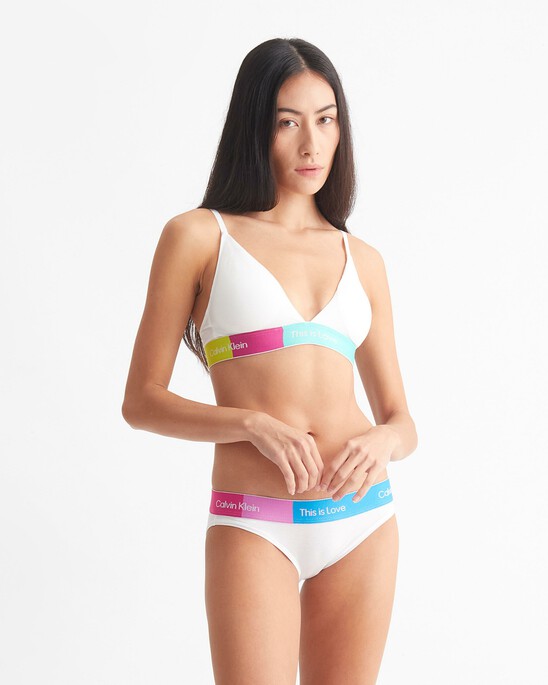 Modern Cotton Pride Triangle Bra