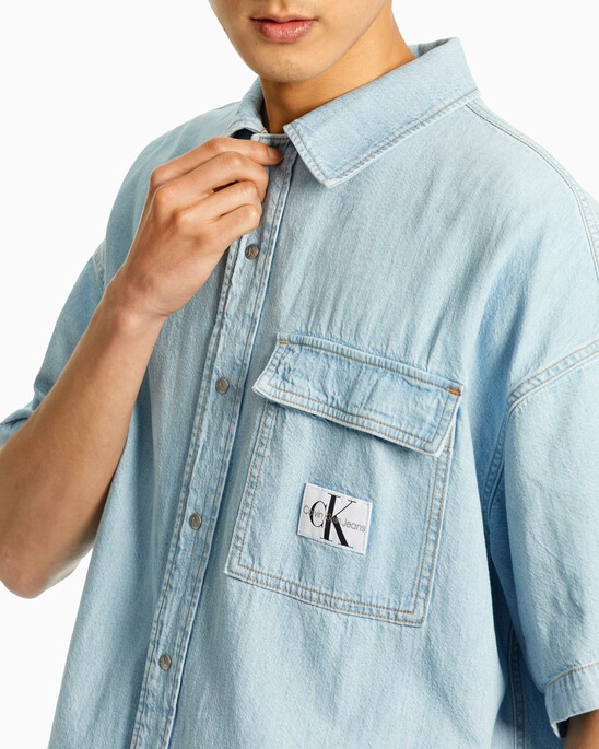 OVERSIZED DENIM SHIRT