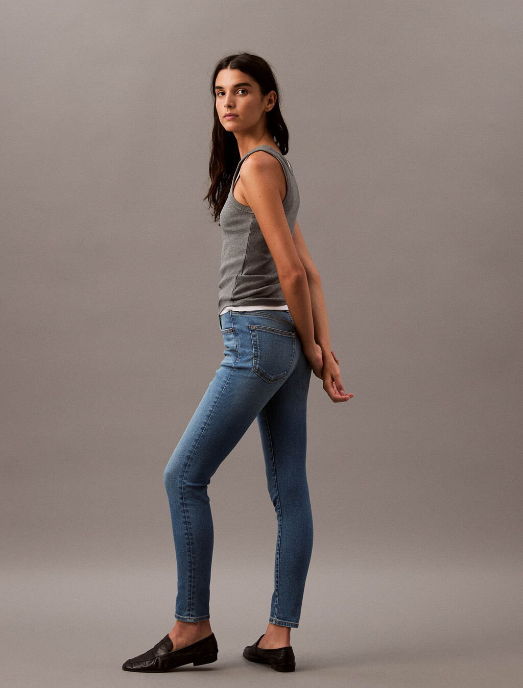 High Rise Skinny Vintage Jeans, VINTAGE KLEIN X, hi-res