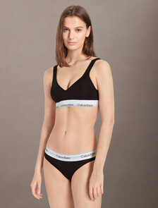 Scoop Back Lightly Lined Bralette, Black (Legacy 001), hi-res