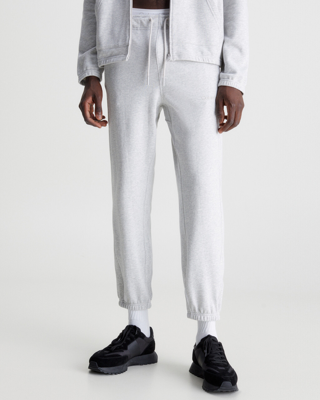 COTTON TERRY JOGGERS, ATHLETIC GREY H, hi-res