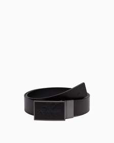 Faceted Belt 35mm, BLK SMTH SPLIT/, hi-res