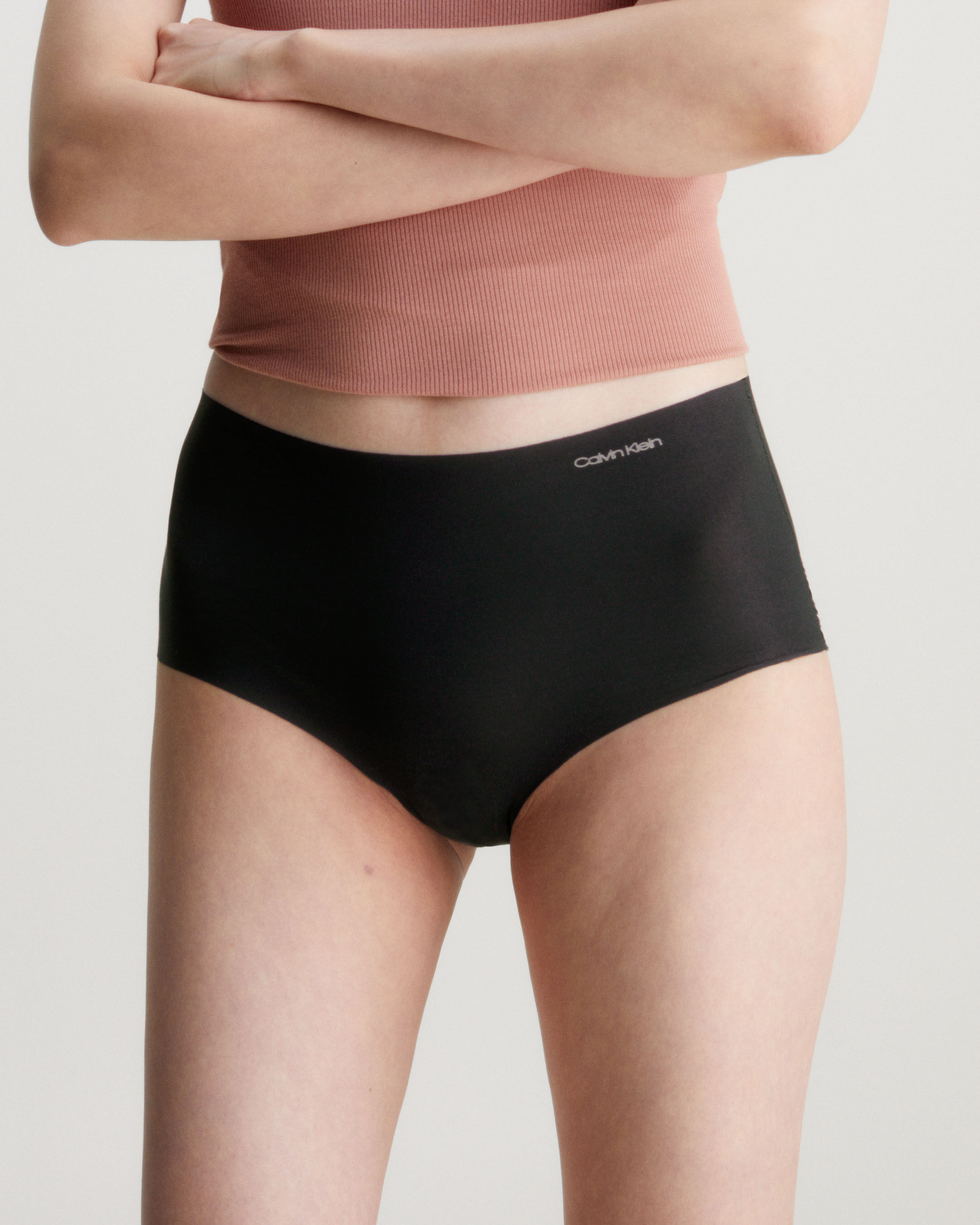 Invisibles High Waist Hipster black Calvin Klein Singapore