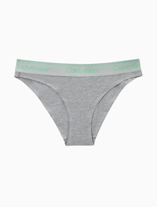 Athletic Cotton Tanga, Medium Grey Heather, hi-res