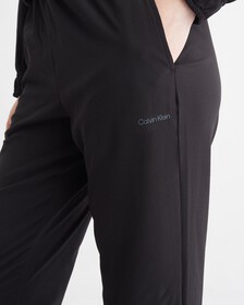 Essentials Woven Taper Pants, BLACK BEAUTY, hi-res