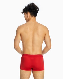 CK BLACK PIECED JACQUARD LOW RISE TRUNK, Berry Sangria, hi-res