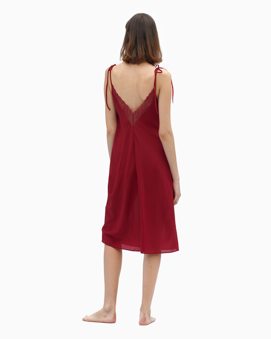 CK BLACK CAMELLIA CHEMISE