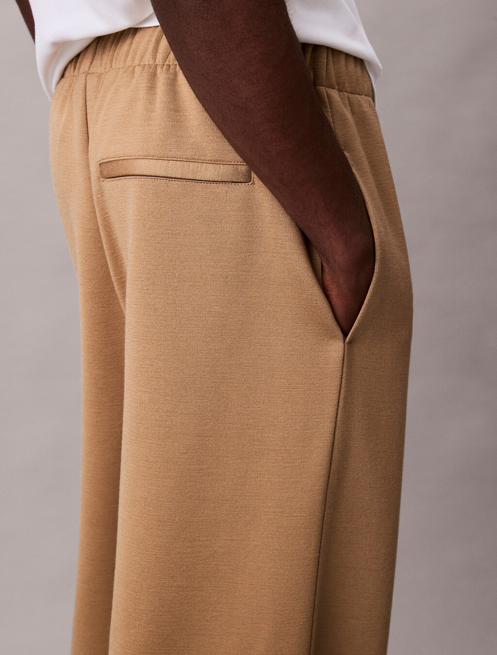 Wool Blend Jogger, Lead Gray, hi-res