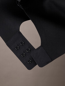 Invisibles Push Up Plunge Bra, Black, hi-res