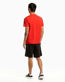 MONOGRAM RELAXED FIT TEE, HIGH RISK RED-6, hi-res