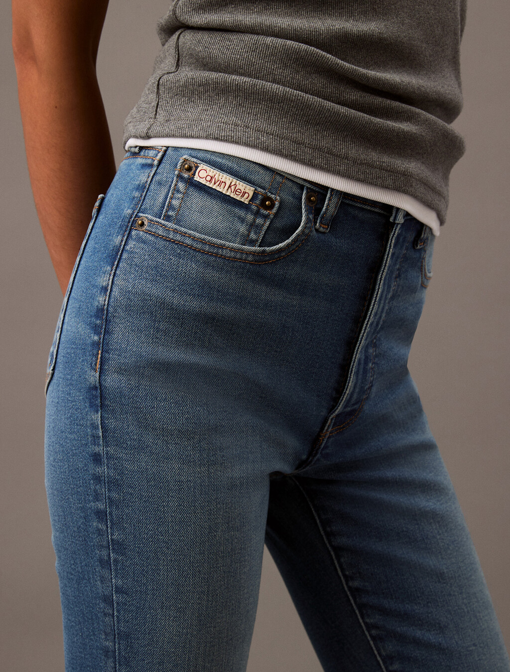 High Rise Skinny Vintage Jeans, VINTAGE KLEIN X, hi-res