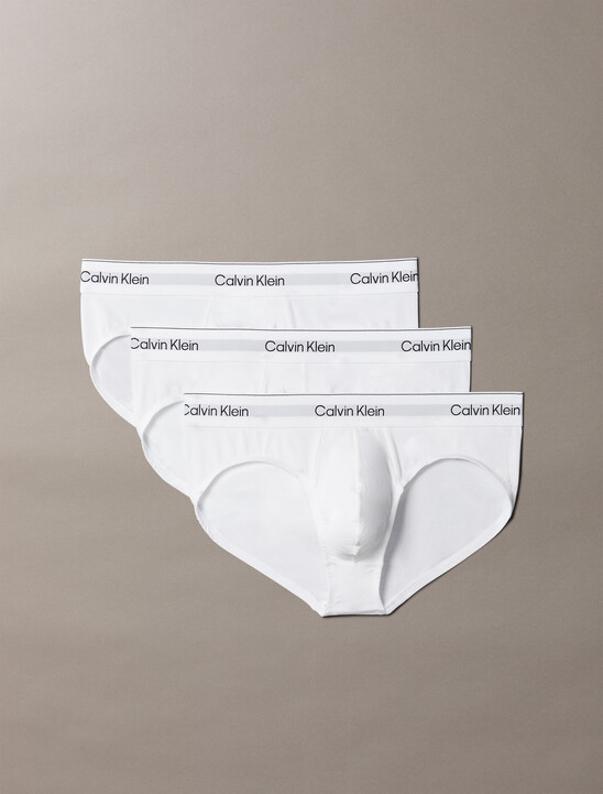 Icon Cotton Stretch Hip Briefs 3 Pack