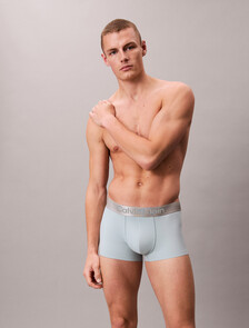 Brushed Microfiber Stretch Low Rise Trunk, Gentle Aqua, hi-res