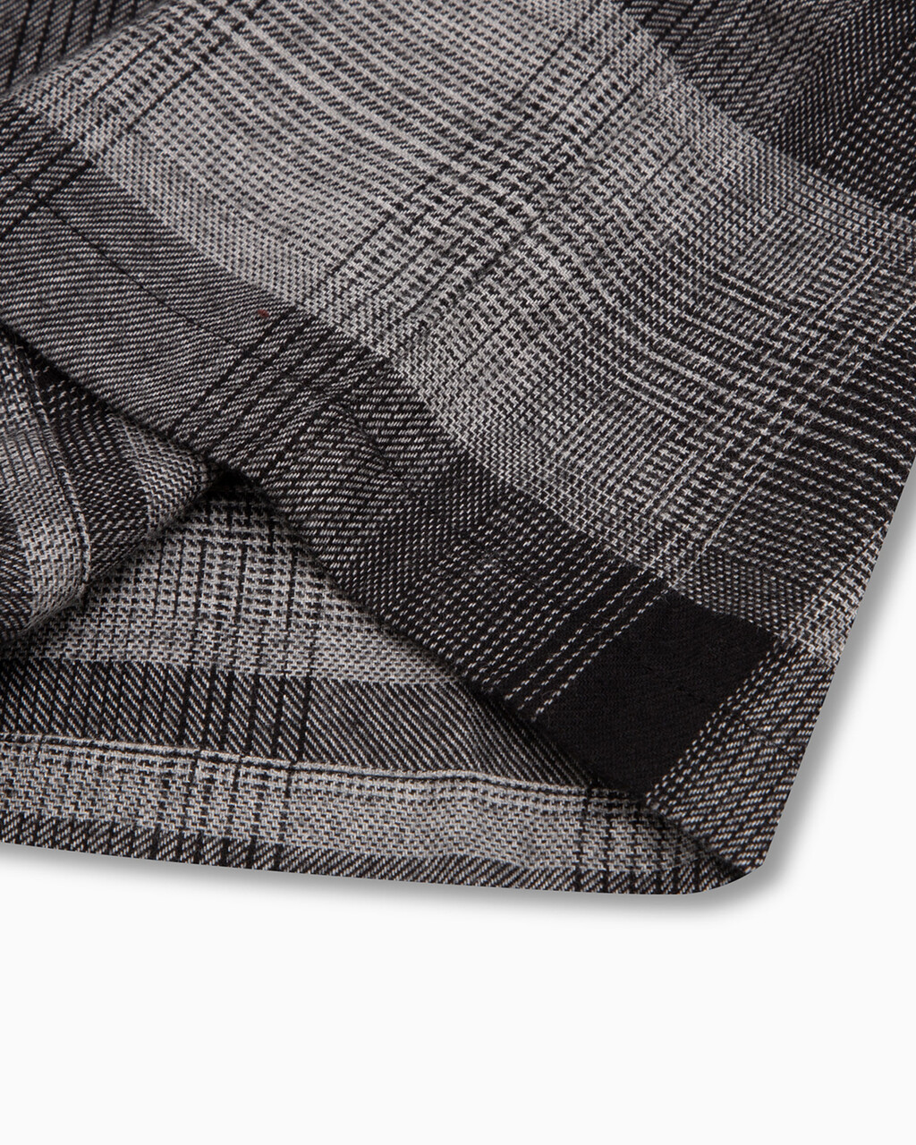 Long Sleeve Button Down Shirt, GRADIENT CHECK_GREY HEATHER, hi-res