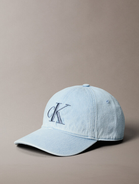 Large Monogram Denim Baseball Cap