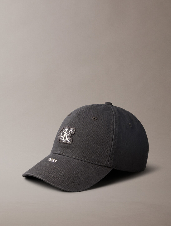 Washed Canvas Embroidered Logo Cap