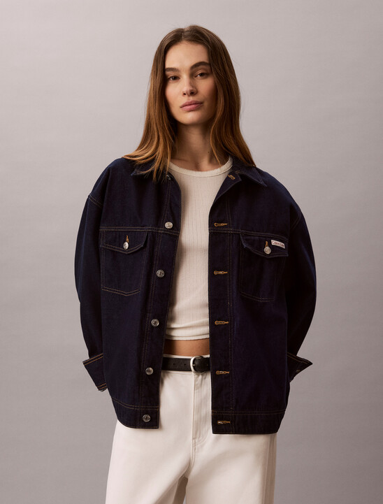 Belted Denim Jacket