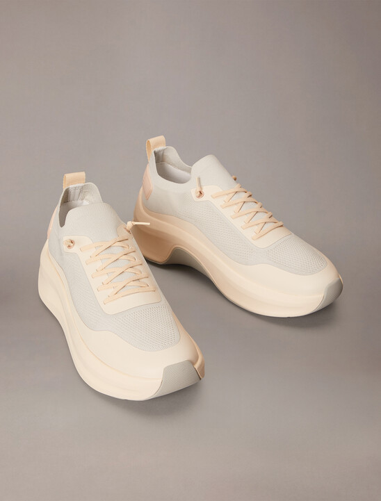 Mesh Chunky Runner Sock Trainers