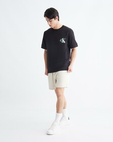 ESSENTIALS UNISEX SWEATSHORTS, Bone White, hi-res