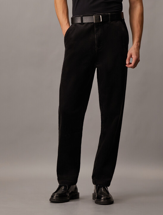 Corduroy Straight Pants