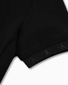 Logo Tape Slim Polo Dress, Ck Black, hi-res