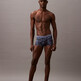 18324 STREAKED PRINT+BANK BLUE