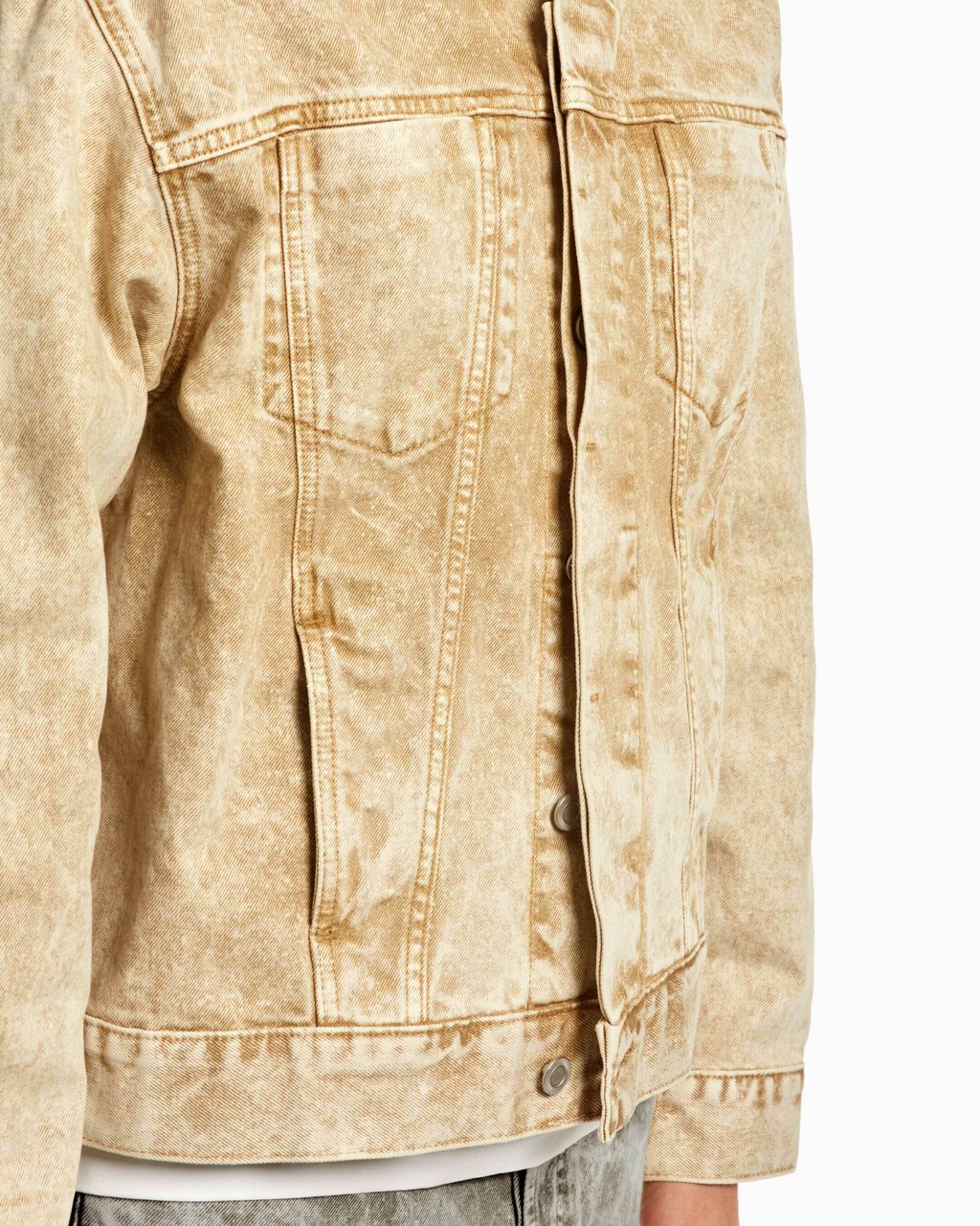 CK STANDARDS DENIM TRUCKER JACKET, NETTLE MARBLE D, hi-res