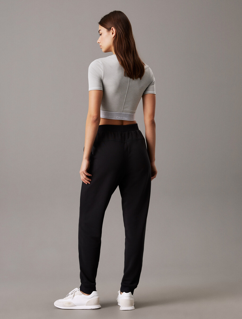 Modern Sport Cropped Tee, B10 Grey Heather, hi-res