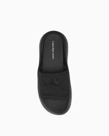 RECYCLED HYBRID SLIDERS, Triple Black, hi-res