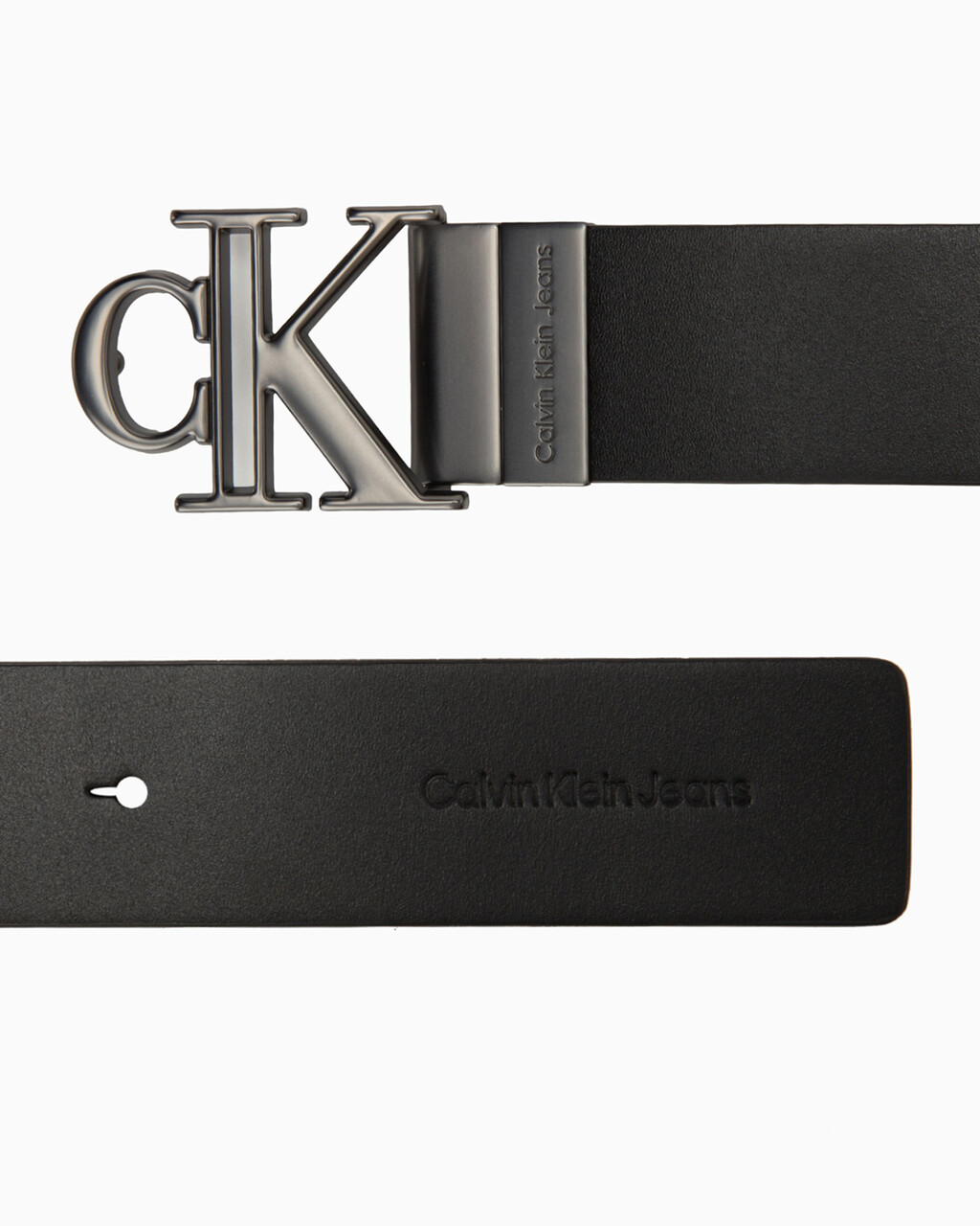 Calvin Klein Men's Monogram Reversible Belt