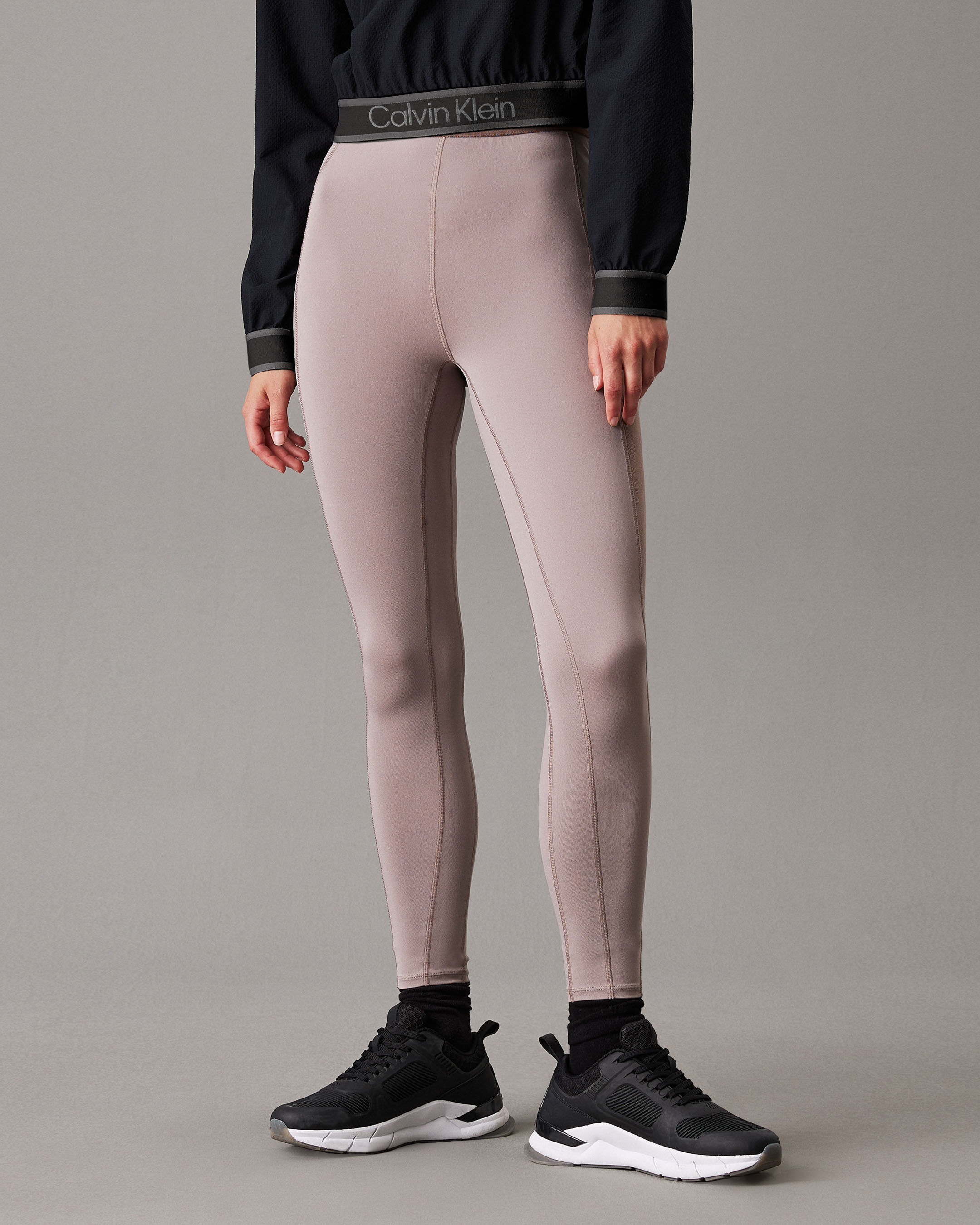 Grey ck leggings shop