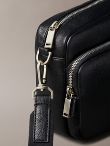 Micro Pebble Camera Bag, Black, hi-res