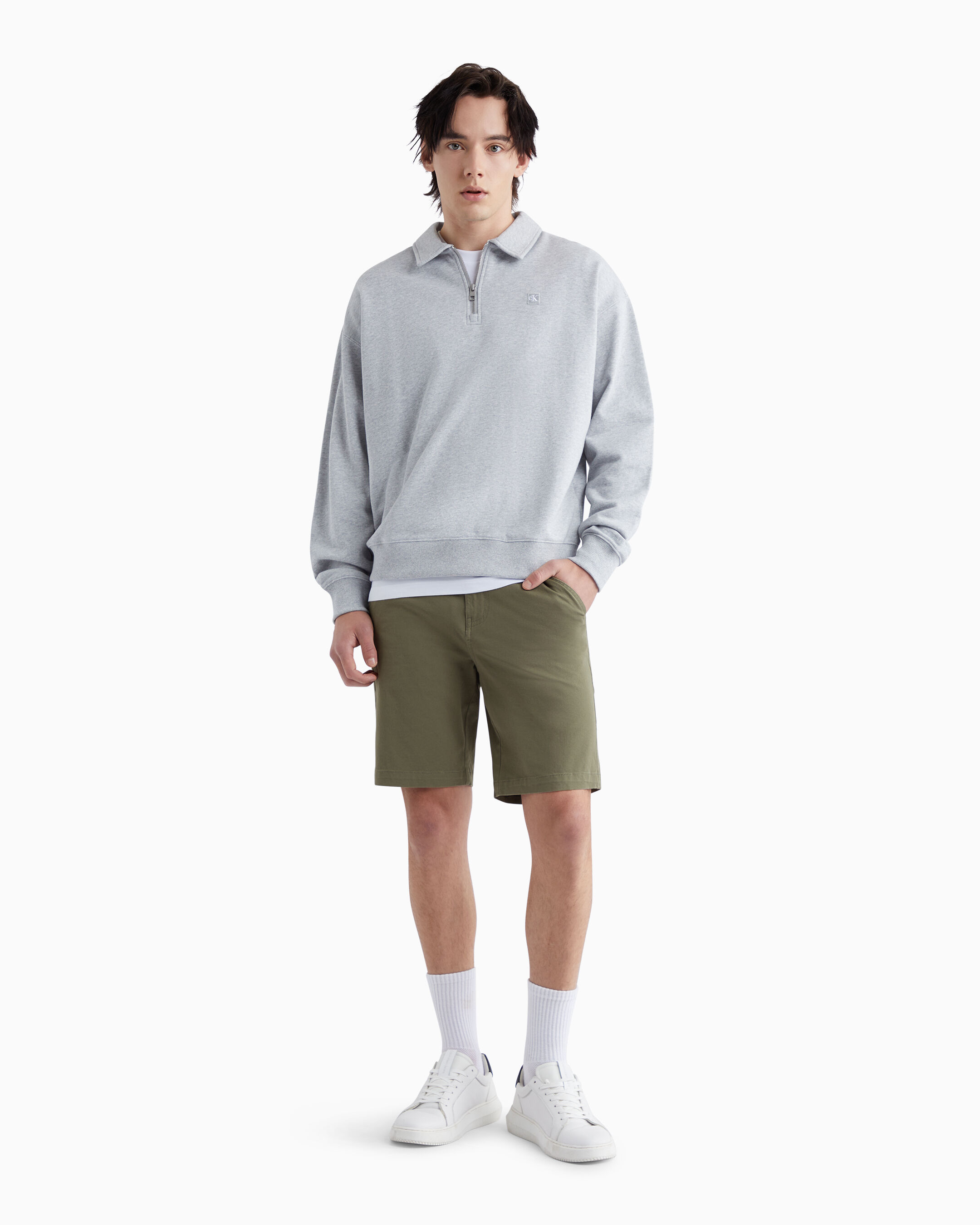 Chino hotsell shorts white