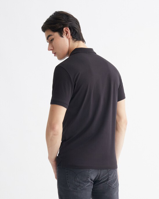 SLIM LOGO PLACKET POLO