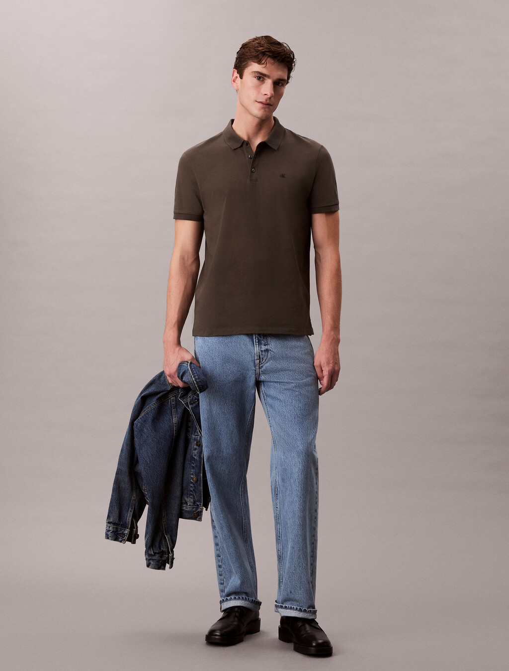 Classic Monogram Polo, Beluga, hi-res