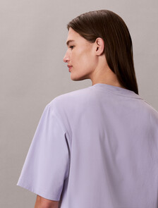 Cooling Cotton Jersey Relaxed Tee, Cosmic Sky, hi-res